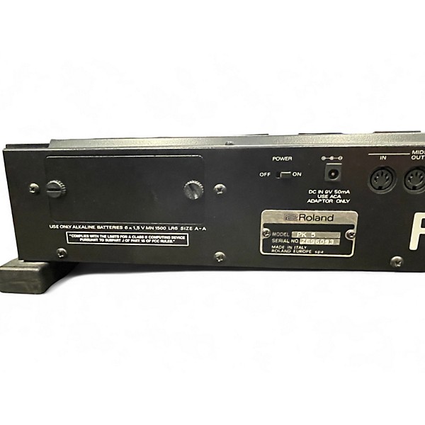 Used Roland PK5 MIDI Foot Controller