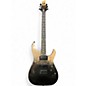 Used Schecter Guitar Research C1 Standard Black to Natural Fade Solid Body Electric Guitar thumbnail