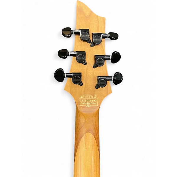 Used Schecter Guitar Research C1 Standard Black to Natural Fade Solid Body Electric Guitar