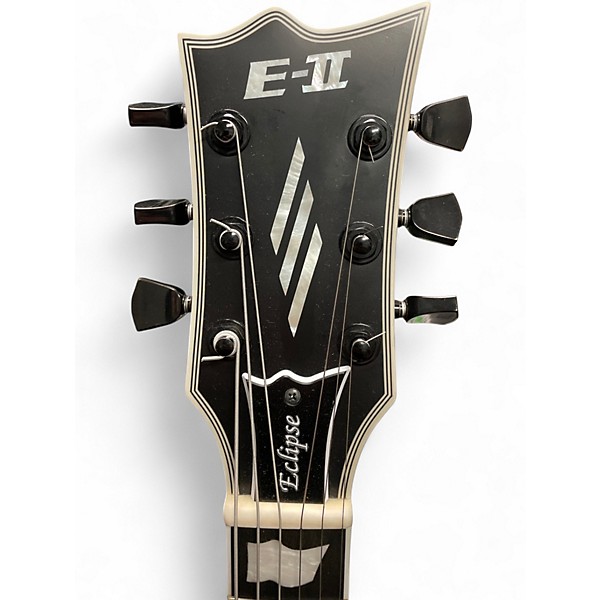 Used ESP E-II Eclipse Satin Black Solid Body Electric Guitar