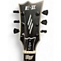 Used ESP E-II Eclipse Satin Black Solid Body Electric Guitar