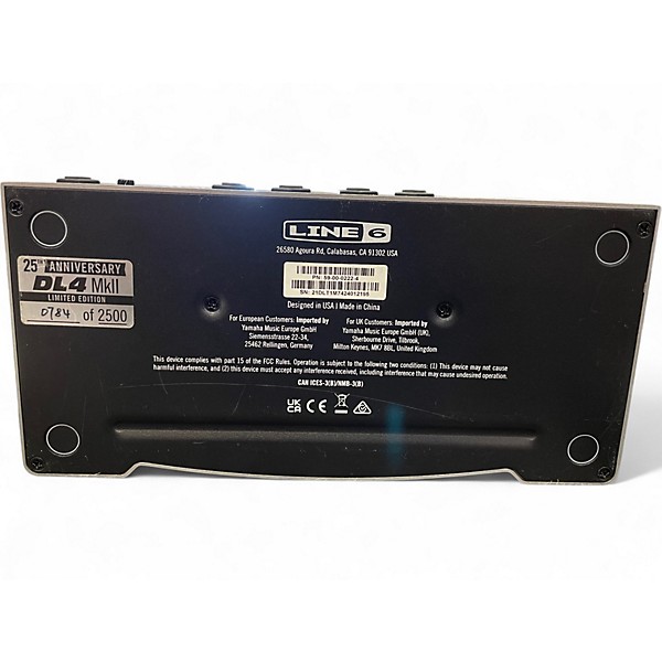 Used Line 6 DL4 Delay Modeler 25th Anniversary Effect Pedal