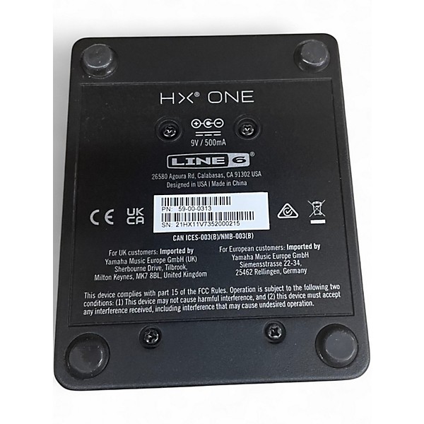 Used 2025 Line 6 HX ONE Effect Processor