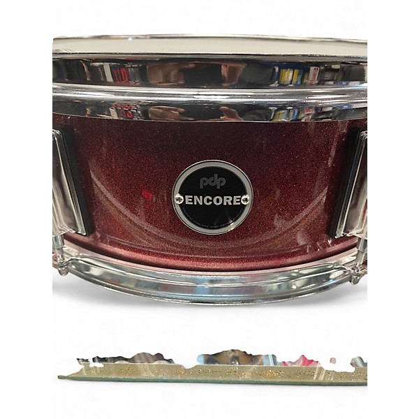 Used PDP by DW 14in Encore Snare Red Drum