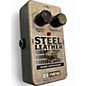 Used Electro-Harmonix Steel Leather Nano Bass Expander Bass Effect Pedal