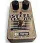 Used Electro-Harmonix Steel Leather Nano Bass Expander Bass Effect Pedal