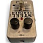 Used Electro-Harmonix Steel Leather Nano Bass Expander Bass Effect Pedal