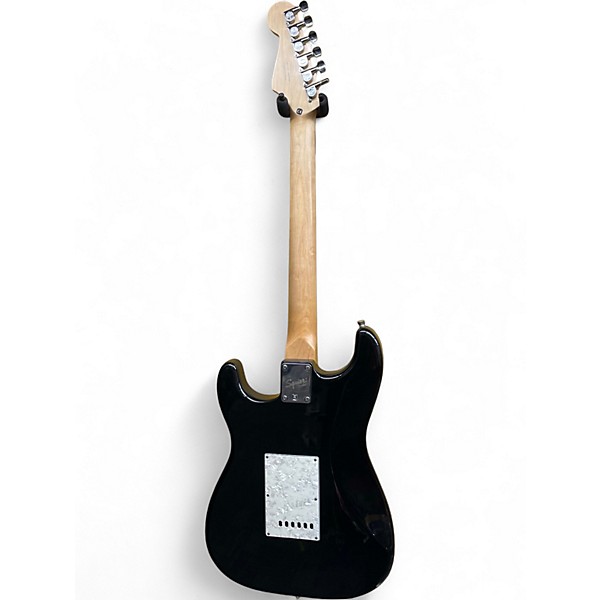 Used Squier STRAT Black Solid Body Electric Guitar