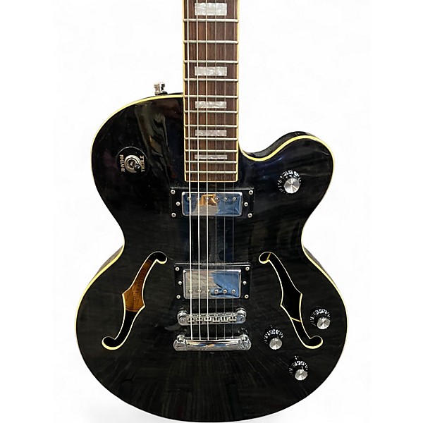 Used Epiphone alleykat Black Hollow Body Electric Guitar