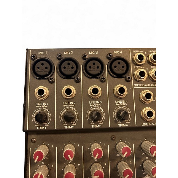 Used Mackie 1202 Micro Series 12 Channel Mixer Powered Mixer
