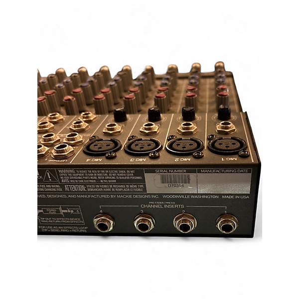 Used Mackie 1202 Micro Series 12 Channel Mixer Powered Mixer