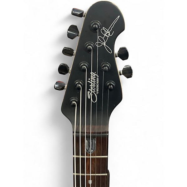 Used Sterling by Music Man JP70 John Petrucci Signature Black Solid Body Electric Guitar