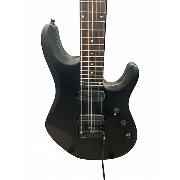 Used Sterling by Music Man JP70 John Petrucci Signature Black Solid Body Electric Guitar