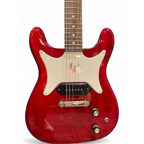 Used Epiphone CORONET Cherry Solid Body Electric Guitar