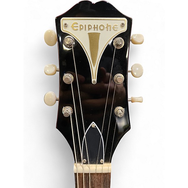 Used Epiphone CORONET Cherry Solid Body Electric Guitar
