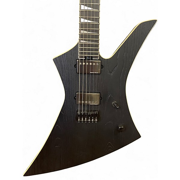 Used Jackson JEFF LOOMIS PRO Black Solid Body Electric Guitar
