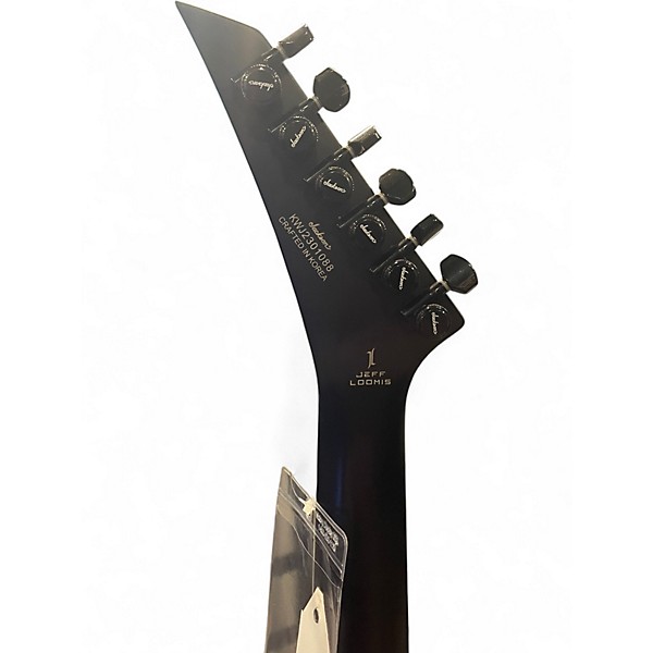 Used Jackson JEFF LOOMIS PRO Black Solid Body Electric Guitar