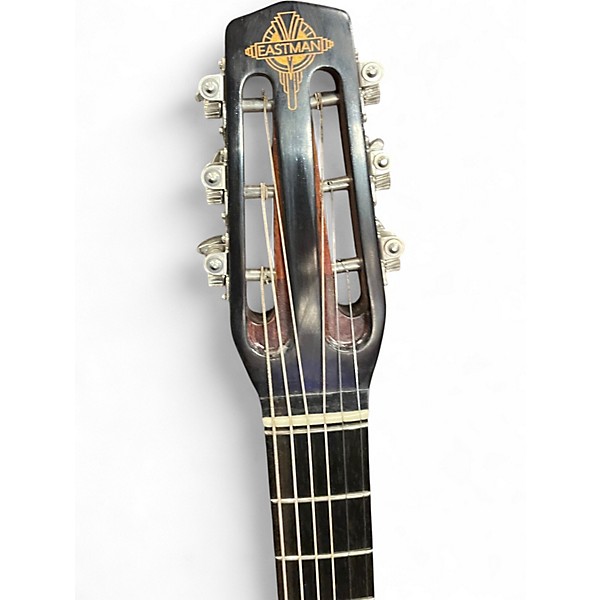 Used Eastman dm2/v Antique Natural Classical Acoustic Guitar