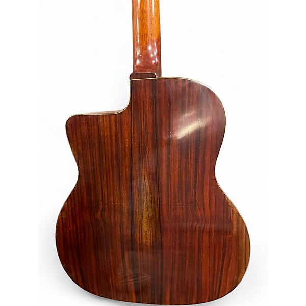 Used Eastman dm2/v Antique Natural Classical Acoustic Guitar