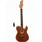 Used Fender American Acoustasonic Telecaster Brown Acoustic Electric Guitar thumbnail