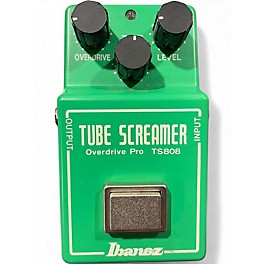 Used Ibanez TS808 Reissue Tube Screamer Distortion Effect Pedal