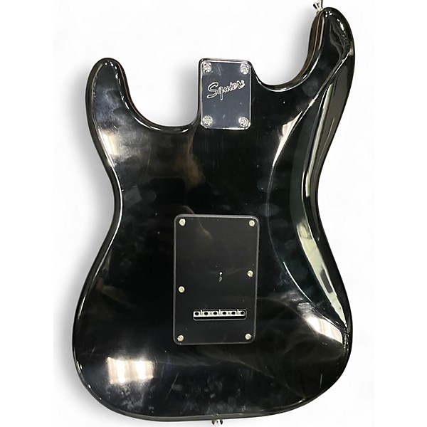 Used Squier Affinity Stratocaster Black Solid Body Electric Guitar