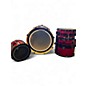 Used Gretsch Drums 4 Piece Catalina Club Black and Red Drum Kit thumbnail