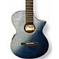 Used Ibanez AEWC32FM Ocean Blue Acoustic Electric Guitar