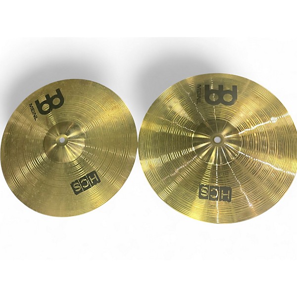 Used MEINL 14in HCS Hi Hat Pair Cymbal