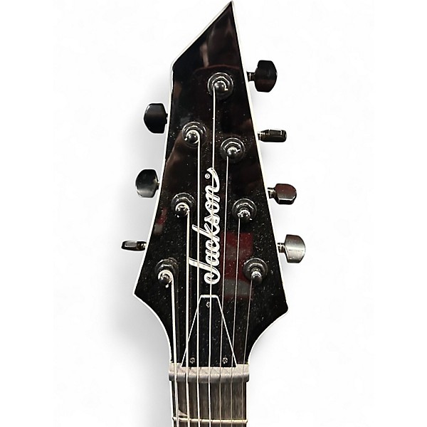 Used Jackson JS32-7 Dinky DKA 7 String Snow White Solid Body Electric Guitar