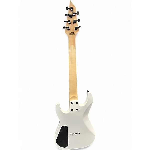 Used Jackson JS32-7 Dinky DKA 7 String Snow White Solid Body Electric Guitar
