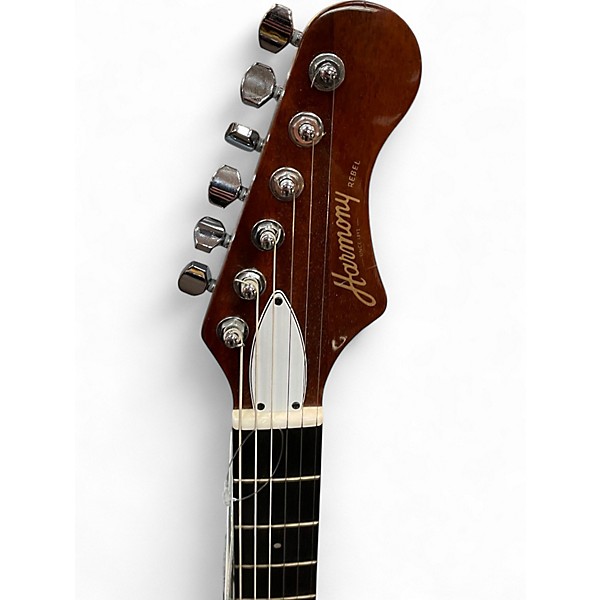 Used Harmony REBEL QUILT Solid Body Electric Guitar