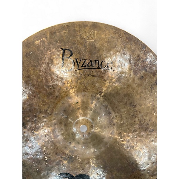 Used MEINL 16in Byzance Dark Crash Cymbal