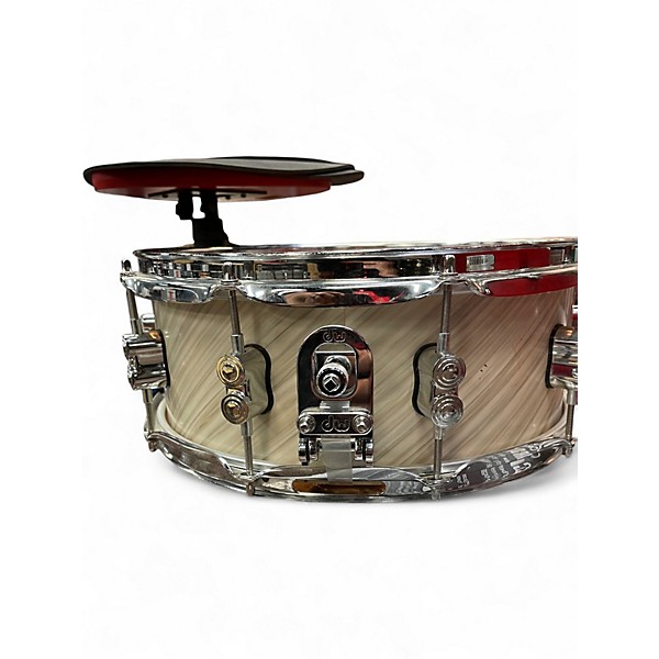 Used PDP by DW 5X14 Concept Series Snare  white Drum