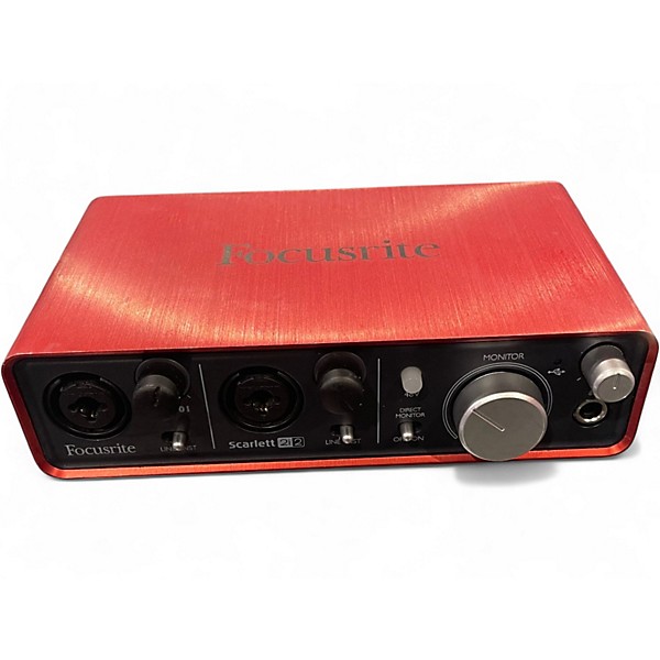 Used Focusrite Scarlett 2i2 Audio Interface