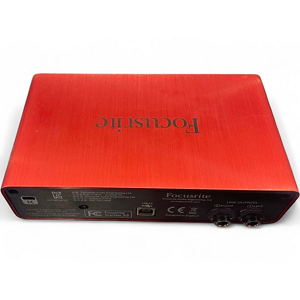 Used Focusrite Scarlett 2i2 Audio Interface