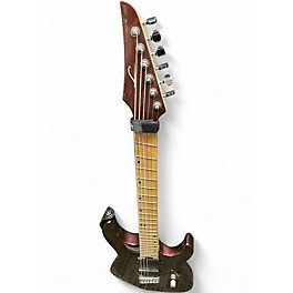 Used Legator Ninja X 6 Multi Scale SOLAR ECLIPSE COLOR SHIFT Solid Body Electric Guitar