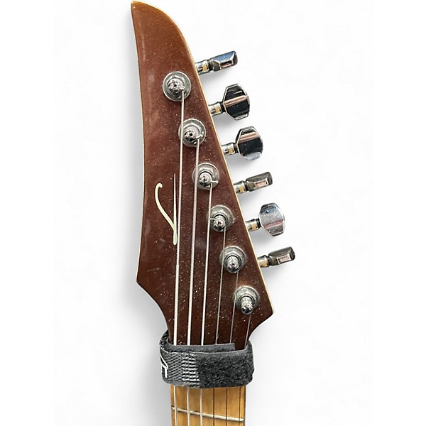 Used Legator Ninja X 6 Multi Scale SOLAR ECLIPSE COLOR SHIFT Solid Body Electric Guitar