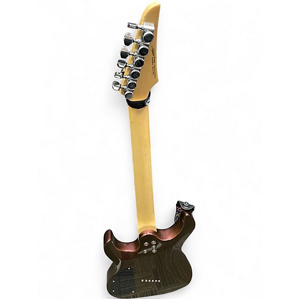 Used Legator Ninja X 6 Multi Scale SOLAR ECLIPSE COLOR SHIFT Solid Body Electric Guitar