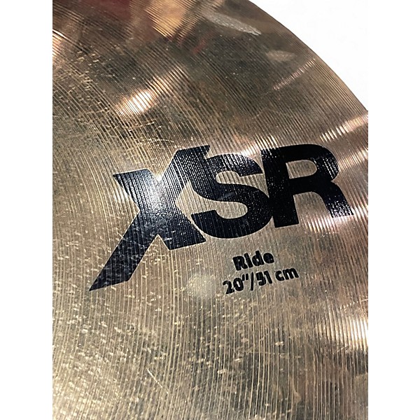 Used SABIAN 20in XSR Ride  Cymbal