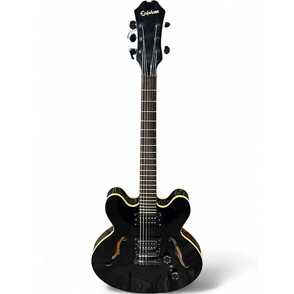 Used Epiphone Dot Studio Black Hollow Body Electric Guitar