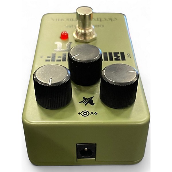 Used Electro-Harmonix Green Russian Big Muff Pi Fuzz Effect Pedal