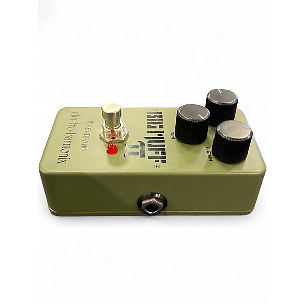 Used Electro-Harmonix Green Russian Big Muff Pi Fuzz Effect Pedal