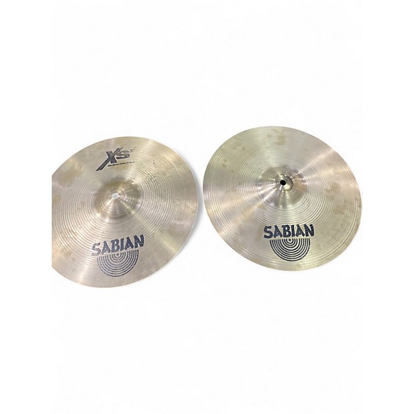 Used SABIAN 14in XS20 Hi Hat Pair Cymbal