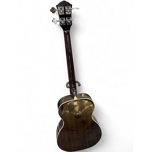 Used Fender T Bucket E FLM Crimson Red Burst Acoustic Bass Guitar