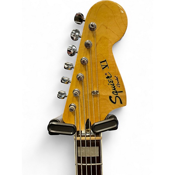 Used Squier Vintage Modified Bass VI 3 Color Sunburst Electric Bass Guitar