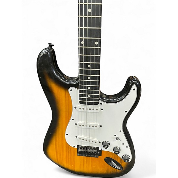 Used Lyx Pro Stratocaster Sunburst Solid Body Electric Guitar