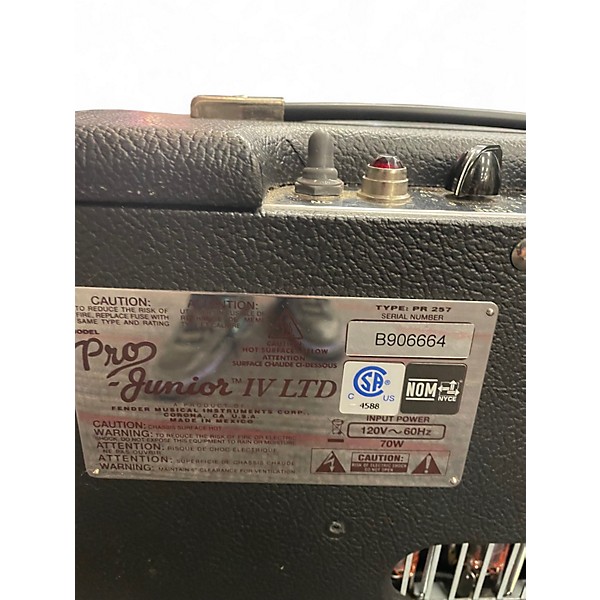 Used Fender Pro Junior IV 15W 1x10 Tube Guitar Combo Amp