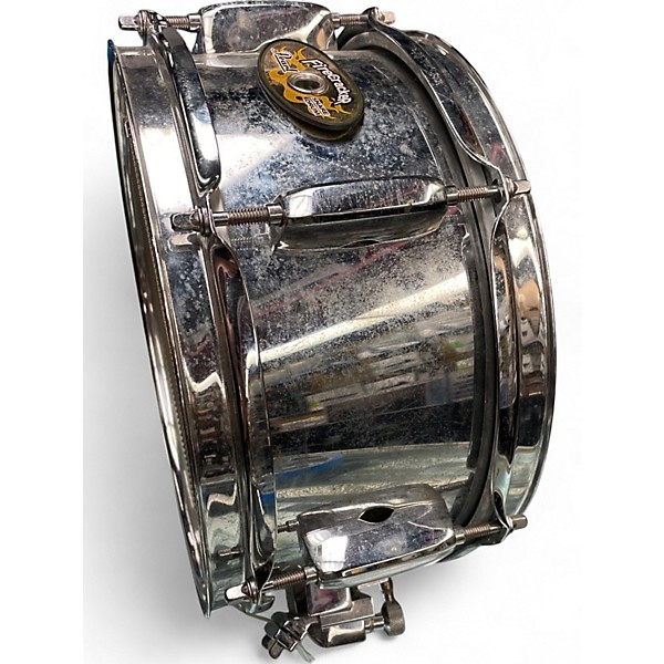 Used Pearl 5X10 Firecracker Snare Chrome Drum