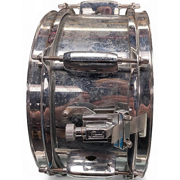 Used Pearl 5X10 Firecracker Snare Chrome Drum